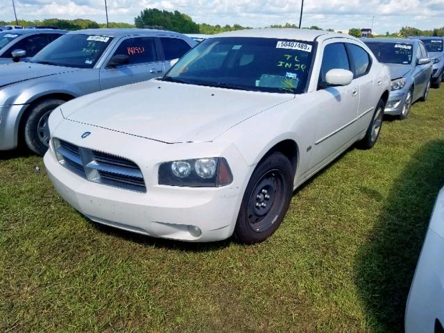 2B3CA3CV6AH168890 - 2010 DODGE CHARGER SX WHITE photo 2