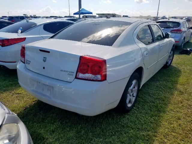 2B3CA3CV6AH168890 - 2010 DODGE CHARGER SX WHITE photo 4