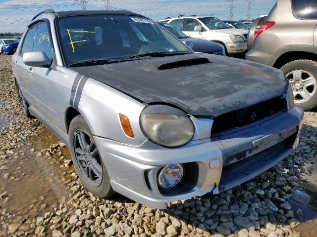 JF1GG29673G810319 - 2003 SUBARU IMPREZA WR SILVER photo 1