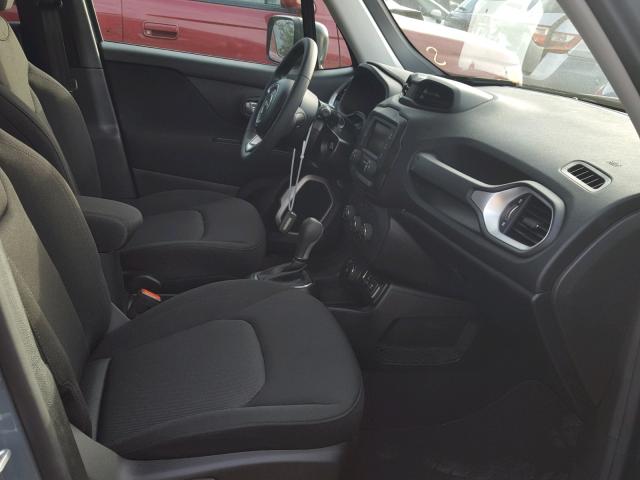 ZACCJBAB0JPJ22033 - 2018 JEEP RENEGADE S GRAY photo 5