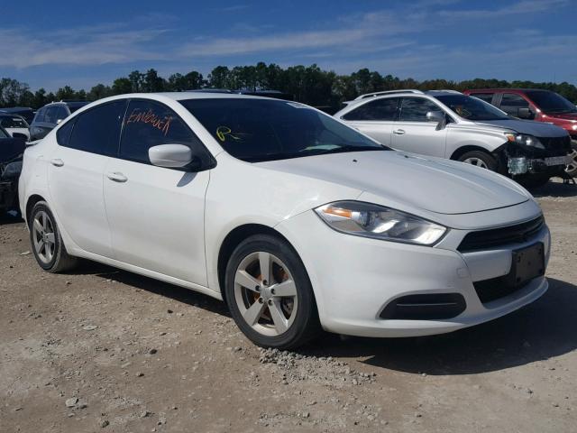 1C3CDFBB1FD286076 - 2015 DODGE DART SXT WHITE photo 1