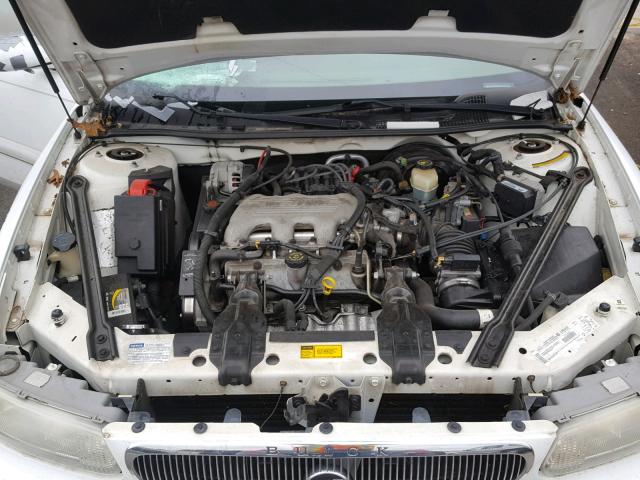 2G4WY52M4W1439257 - 1998 BUICK CENTURY LI WHITE photo 7