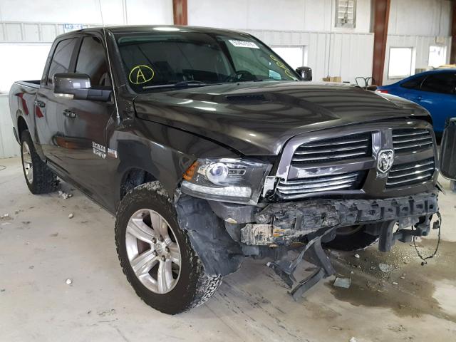 1C6RR7MT2ES210256 - 2014 RAM 1500 SPORT CHARCOAL photo 1