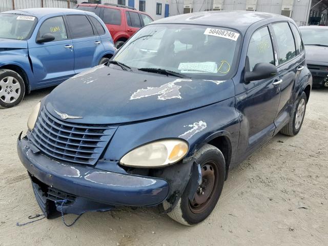 3C4FY48B05T591280 - 2005 CHRYSLER PT CRUISER BLUE photo 2