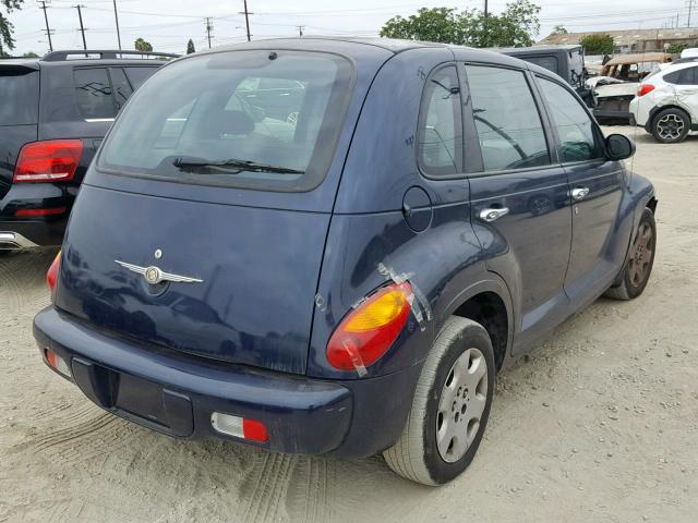 3C4FY48B05T591280 - 2005 CHRYSLER PT CRUISER BLUE photo 4