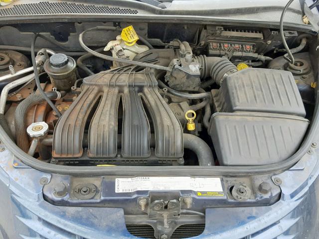 3C4FY48B05T591280 - 2005 CHRYSLER PT CRUISER BLUE photo 7