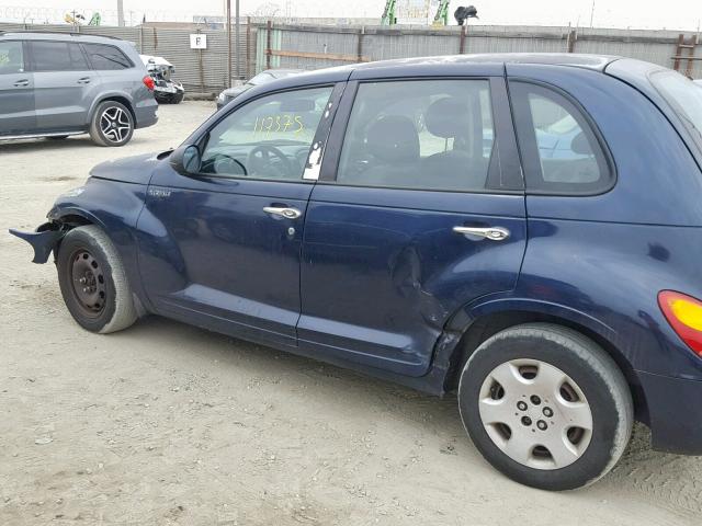 3C4FY48B05T591280 - 2005 CHRYSLER PT CRUISER BLUE photo 9