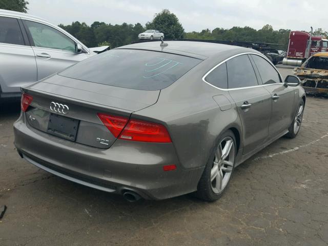 WAUSGAFCXCN026380 - 2012 AUDI A7 PRESTIG BROWN photo 4