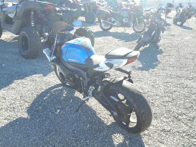 JS1GR7MA5B2102640 - 2011 SUZUKI GSX750 BLUE photo 3