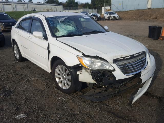 1C3CCBBB1DN614535 - 2013 CHRYSLER 200 TOURIN WHITE photo 1