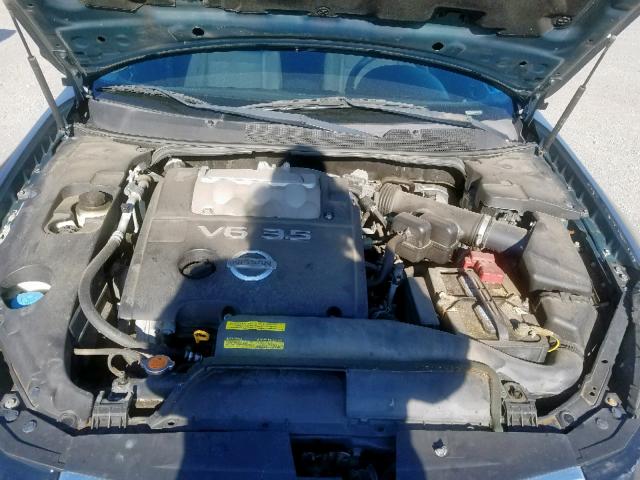 1N4BA41EX8C818908 - 2008 NISSAN MAXIMA SE BLUE photo 7