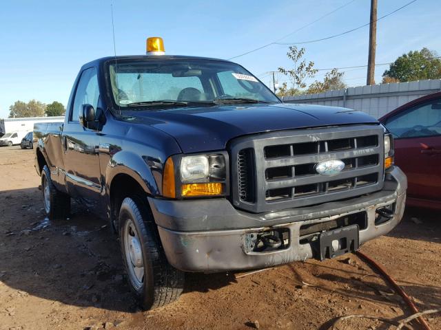 1FTNF20587EA22854 - 2007 FORD F250 SUPER BLUE photo 1