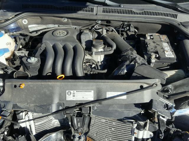 3VW2K7AJ4CM398475 - 2012 VOLKSWAGEN JETTA BASE Կապույտ լուսանկար 7