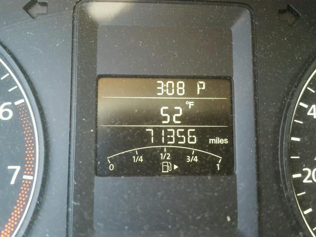 3VW2K7AJ4CM398475 - 2012 VOLKSWAGEN JETTA BASE Կապույտ լուսանկար 8