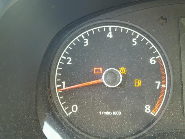 3VW2K7AJ4CM398475 - 2012 VOLKSWAGEN JETTA BASE Կապույտ լուսանկար 9