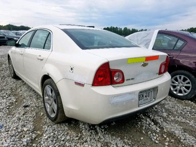 1G1ZG57N584239641 - 2008 CHEVROLET MALIBU LS WHITE photo 3