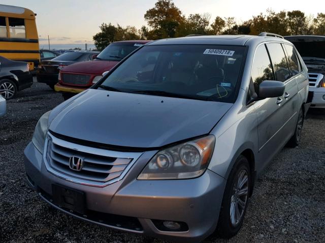 5FNRL38859B007177 - 2009 HONDA ODYSSEY TO SILVER photo 2