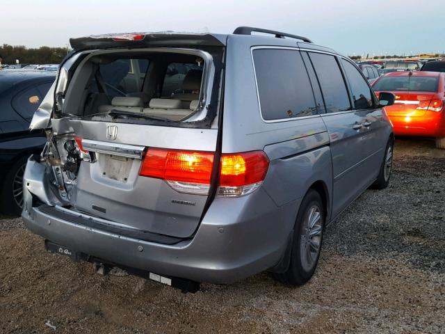 5FNRL38859B007177 - 2009 HONDA ODYSSEY TO SILVER photo 4