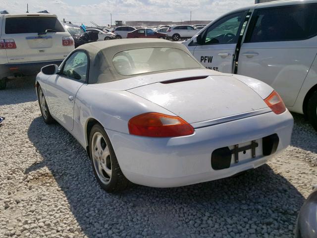 WP0CA2989XU628866 - 1999 PORSCHE BOXSTER WHITE photo 3