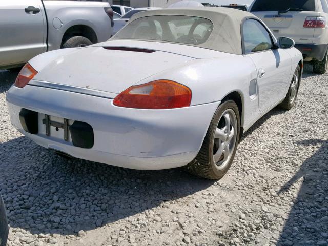 WP0CA2989XU628866 - 1999 PORSCHE BOXSTER WHITE photo 4