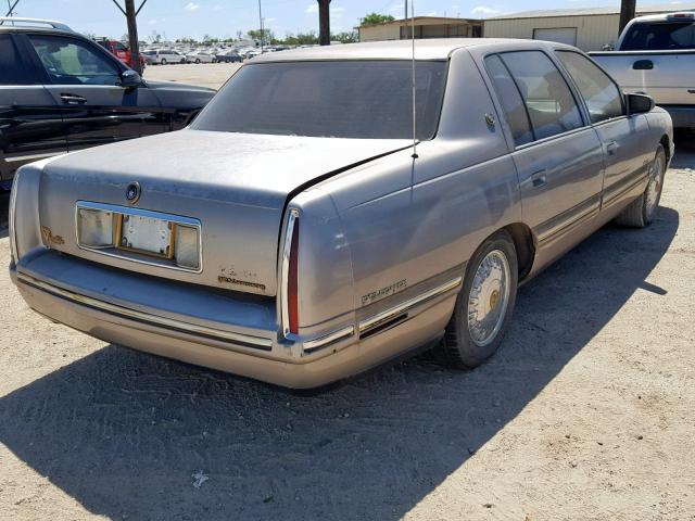 1G6KE54Y4VU299597 - 1997 CADILLAC DEVILLE DE TAN photo 4