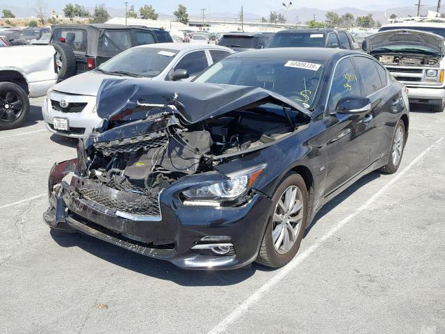 JN1EV7AP2HM742418 - 2017 INFINITI Q50 PREMIU BLACK photo 2