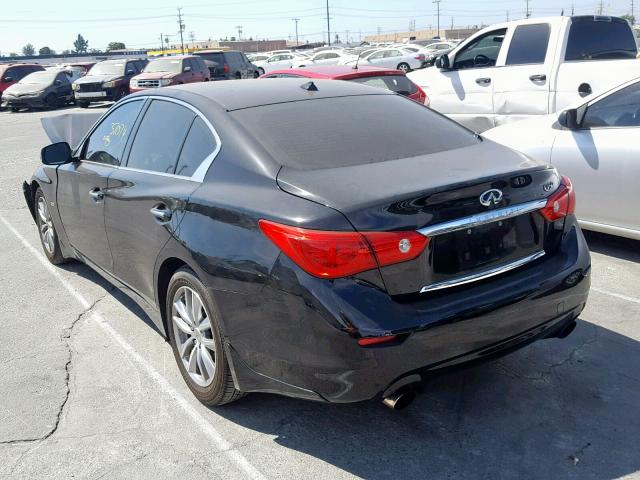 JN1EV7AP2HM742418 - 2017 INFINITI Q50 PREMIU BLACK photo 3