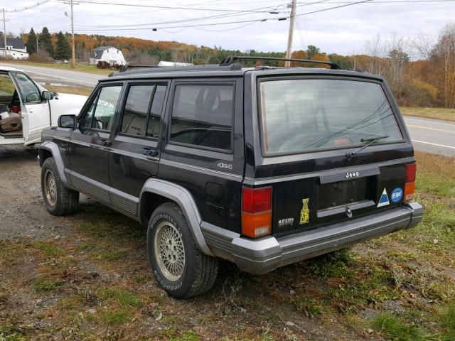 1J4FJ78S9TL227531 - 1996 JEEP CHEROKEE C BLACK photo 3