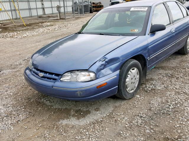 2G1WL52M1X9107775 - 1999 CHEVROLET LUMINA BAS ლურჯი ფოტო 9