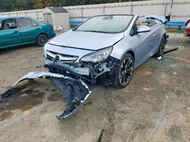 W04WT3N58GG094373 - 2016 BUICK CASCADA PR SILVER photo 2