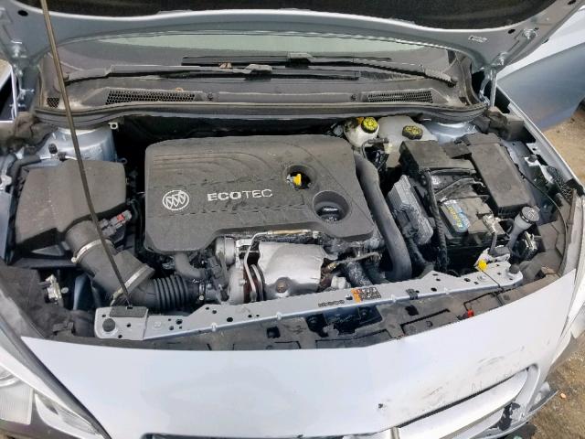 W04WT3N58GG094373 - 2016 BUICK CASCADA PR SILVER photo 7