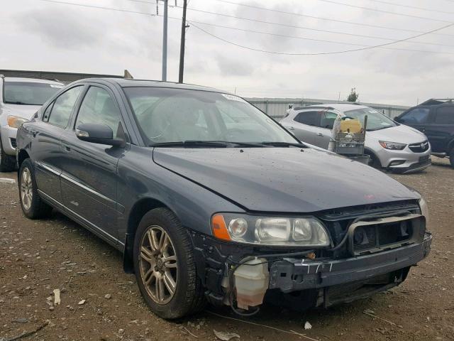 YV1RH592972619898 - 2007 VOLVO S60 2.5T GRAY photo 1