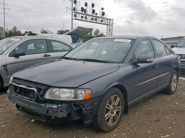 YV1RH592972619898 - 2007 VOLVO S60 2.5T GRAY photo 2