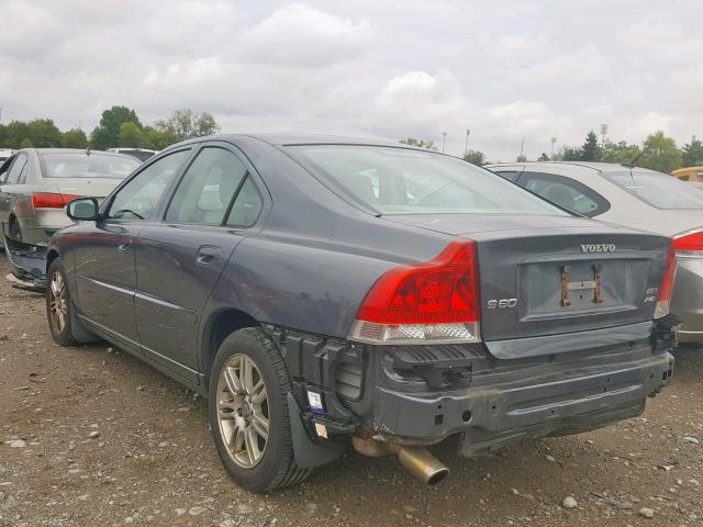 YV1RH592972619898 - 2007 VOLVO S60 2.5T GRAY photo 3