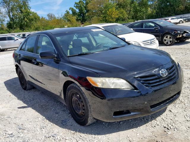 4T1BE46K69U851215 - 2009 TOYOTA CAMRY BASE BLACK photo 1