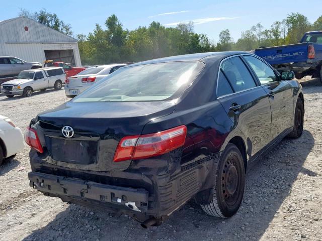 4T1BE46K69U851215 - 2009 TOYOTA CAMRY BASE BLACK photo 4