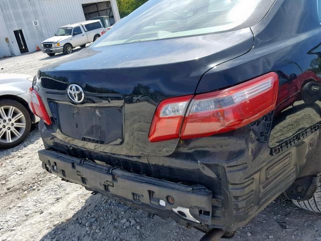 4T1BE46K69U851215 - 2009 TOYOTA CAMRY BASE BLACK photo 9