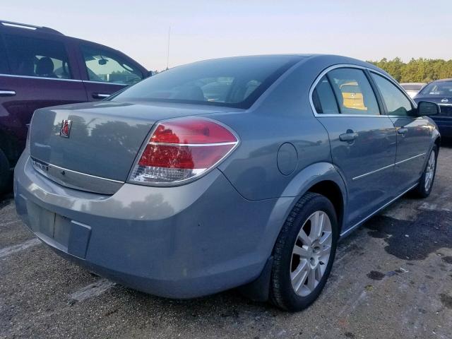 1G8ZS57N47F255686 - 2007 SATURN AURA XE BLUE photo 4