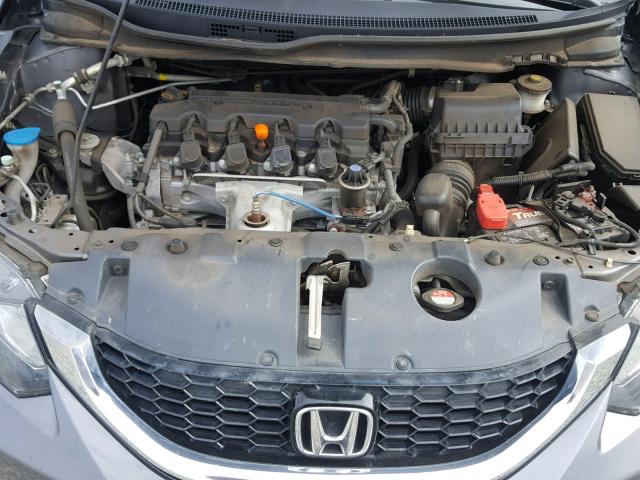 19XFB2F9XDE200354 - 2013 HONDA CIVIC EXL GRAY photo 7