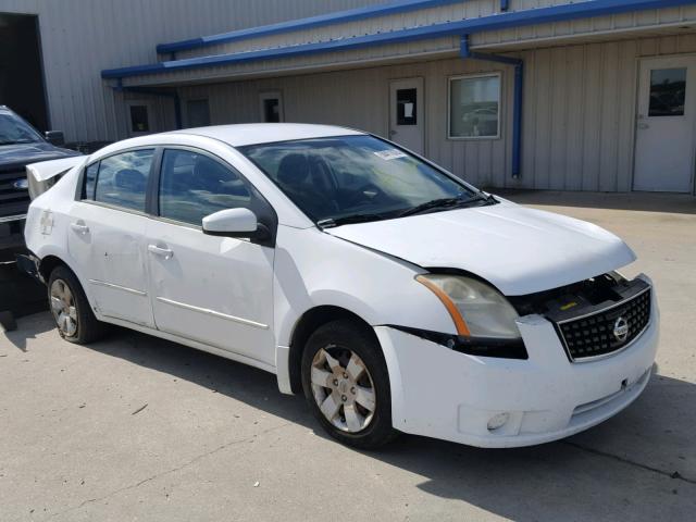 3N1AB61E38L655461 - 2008 NISSAN SENTRA 2.0 WHITE photo 1