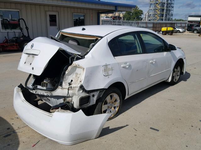 3N1AB61E38L655461 - 2008 NISSAN SENTRA 2.0 WHITE photo 4