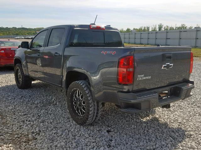 1GCGTCE34G1178203 - 2016 CHEVROLET COLORADO L GRAY photo 3