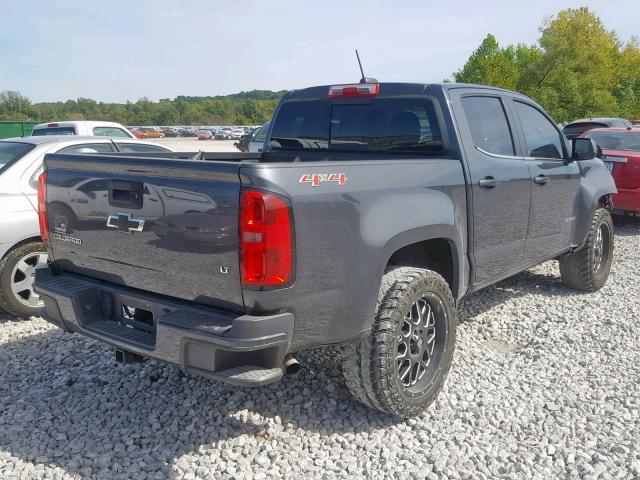 1GCGTCE34G1178203 - 2016 CHEVROLET COLORADO L GRAY photo 4