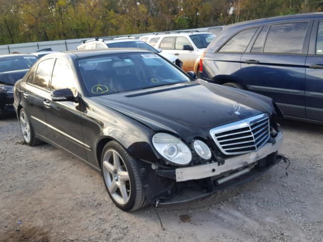 WDBUF56X49B379182 - 2009 MERCEDES-BENZ E 350 BLACK photo 1