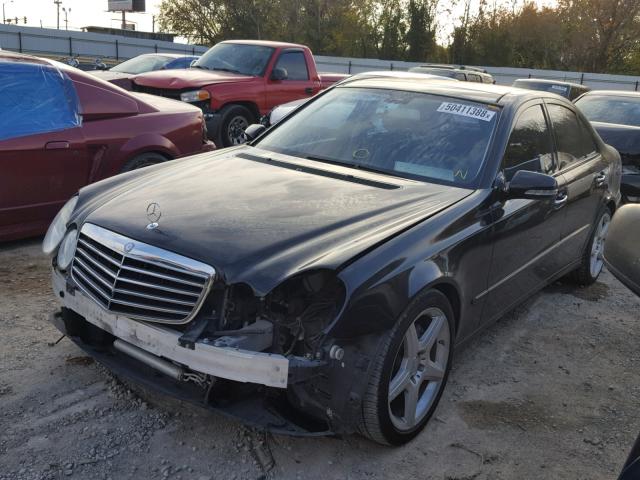 WDBUF56X49B379182 - 2009 MERCEDES-BENZ E 350 BLACK photo 2