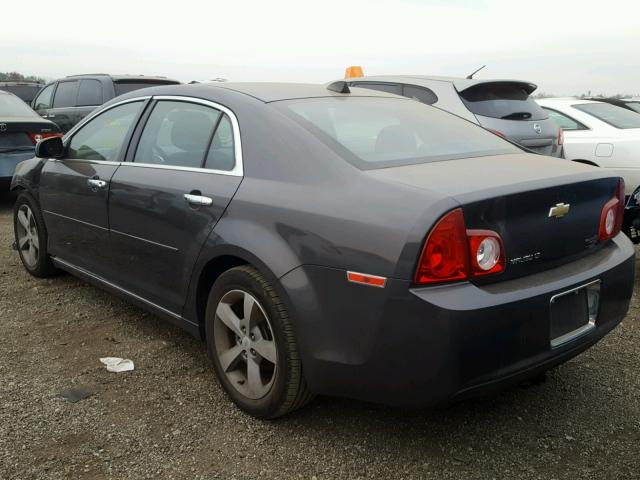 1G1ZC5E05CF264202 - 2012 CHEVROLET MALIBU 1LT CHARCOAL photo 3