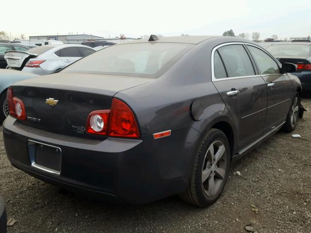 1G1ZC5E05CF264202 - 2012 CHEVROLET MALIBU 1LT CHARCOAL photo 4
