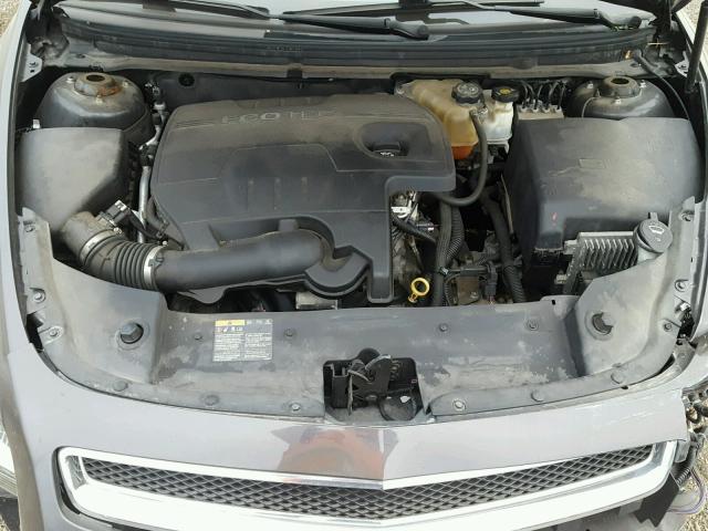 1G1ZC5E05CF264202 - 2012 CHEVROLET MALIBU 1LT CHARCOAL photo 7