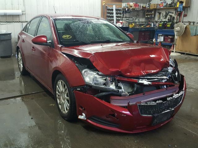 1G1PH5SB7D7138806 - 2013 CHEVROLET CRUZE ECO RED photo 1