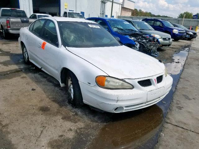1G2NF52E33C315067 - 2003 PONTIAC GRAND AM S WHITE photo 1